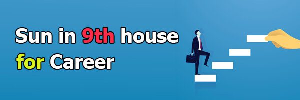 Sun in 9th house for Career